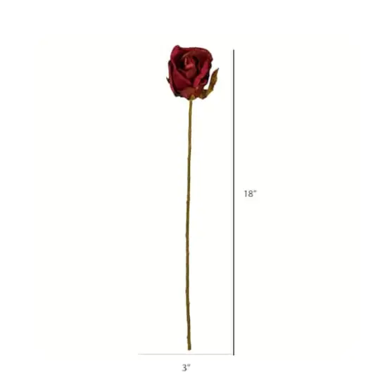 Burgundy Rose Stem, 12ct. {3}