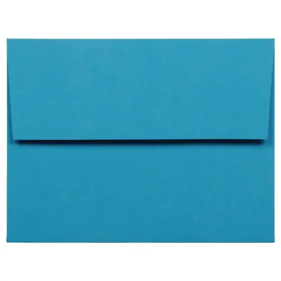 JAM Paper A2 Colored Invitation Envelopes, 50ct. Blue {1}