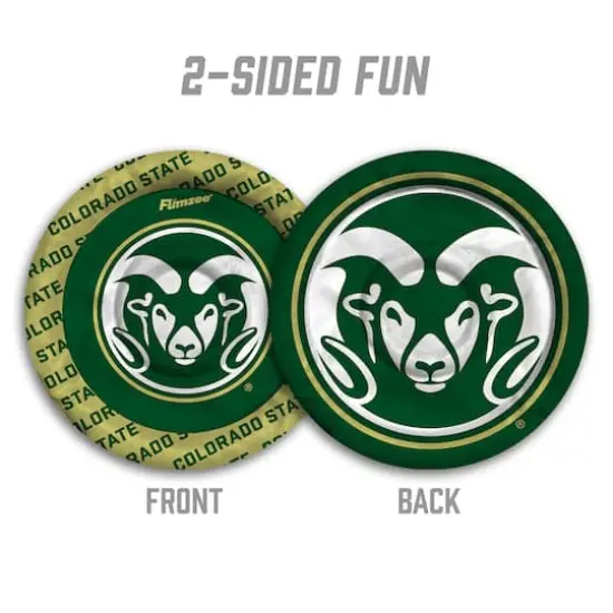 NCAA Flimzee Bean-Bag Flying Disc Colorado State Rams {3}