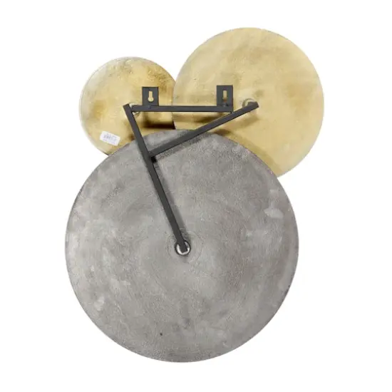 26" Black & Gold Aluminum Contemporary Wall D&eacute;cor {6}