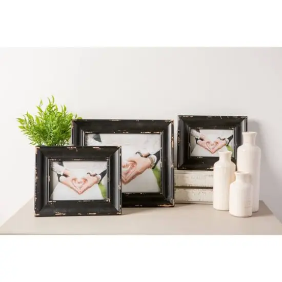 DII&reg; Distressed Black Farmhouse Frame {5}