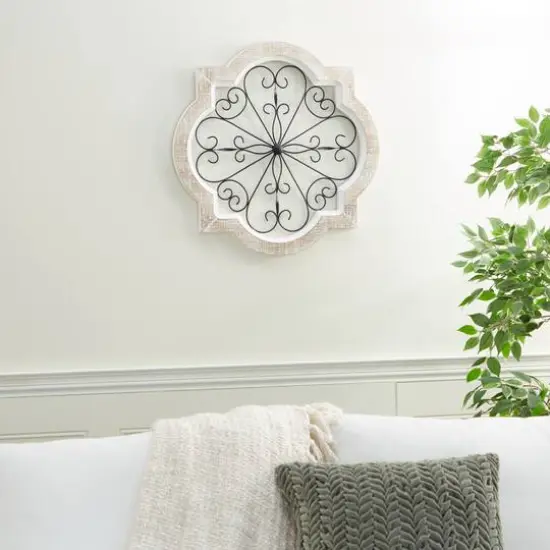 22" White Wood Farmhouse Wall D&eacute;cor {8}