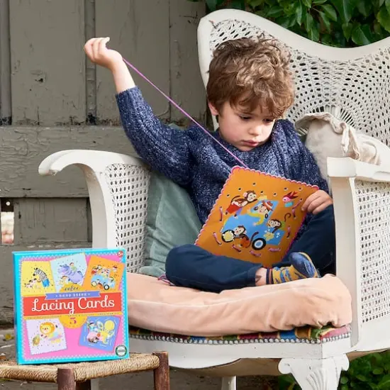 eeBoo Good Deeds Lacing Cards Set {3}