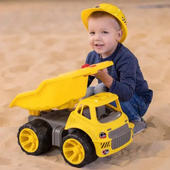 Aquaplay BIG Power Worker Maxi Truck Ride On {8}