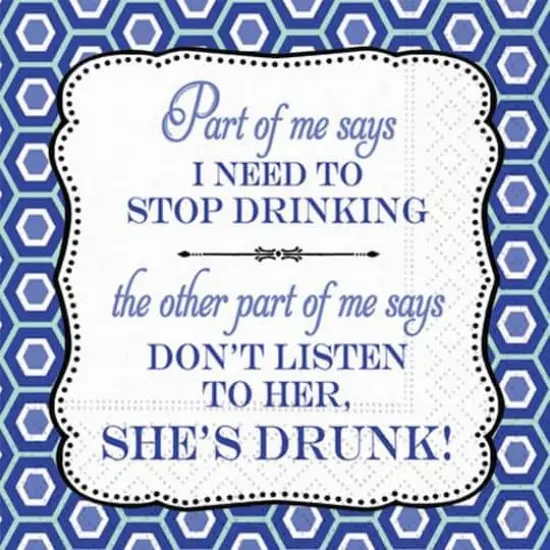 JAM Paper Part Of Me Says Cocktail Napkins, 40ct. {1}