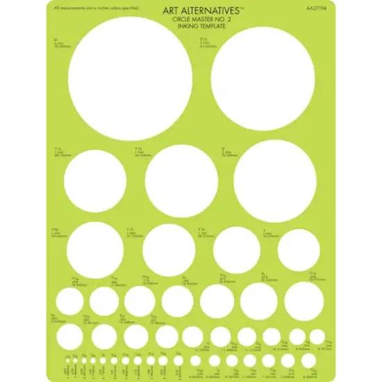 Art Alternatives Professional Circle Master Template {1}