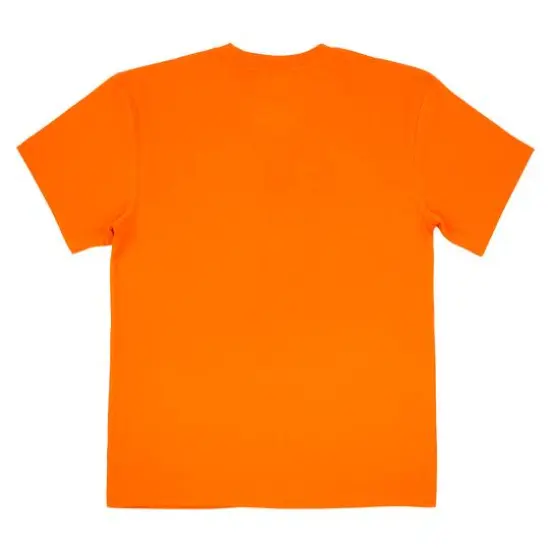 Orange Skeleton Cat Youth Crew Neck T-Shirt by Celebrate It&trade; {3}