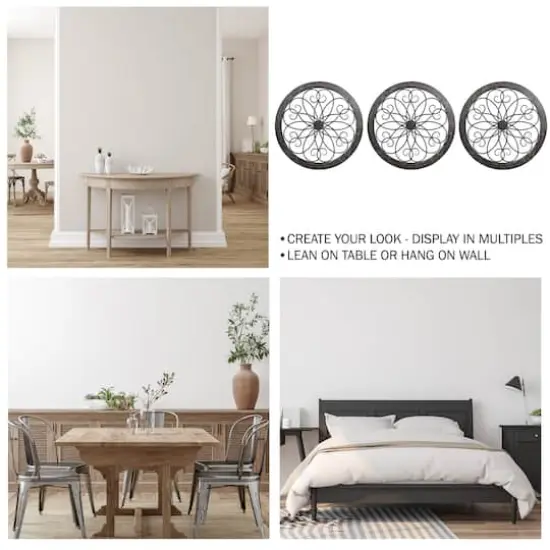 Hastings Home 24" Medallion Openwork Wall D&eacute;cor {8}