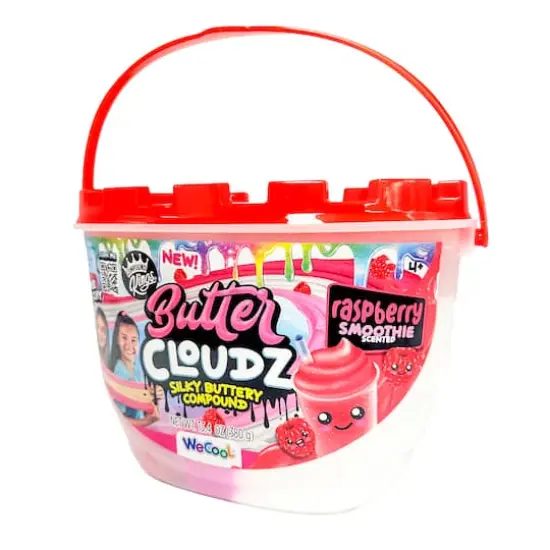Compound Kings® Rasberry Smoothie Butter Cloudz Scented Slime {6}
