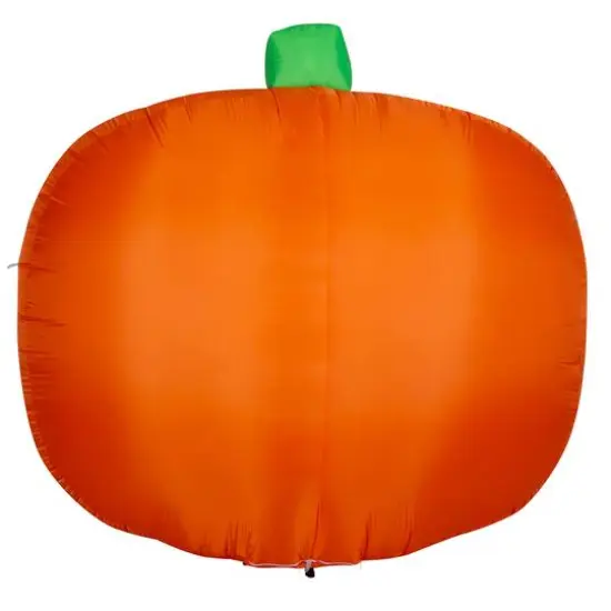 7.5ft. Airblown&reg; Halloween Inflatable Flat-Styled Jack-O'-Lantern with Creepy Face {4}