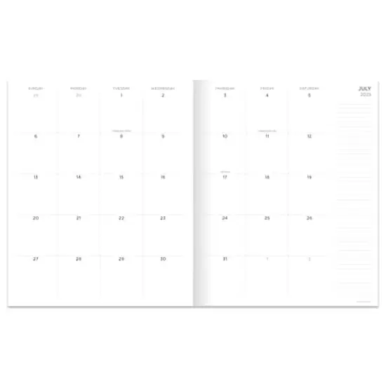 TF Publishing 2025-2026 Concrete Large Monthly Planner {3}