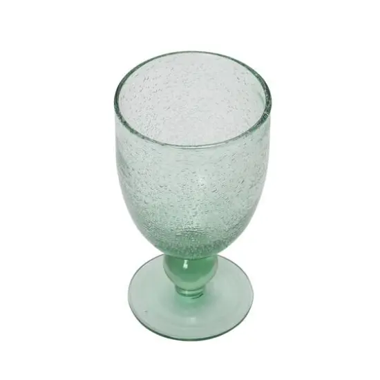 Hello Honey&reg; 14oz. Transparent Stemmed Bubble Glass Set {3}