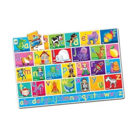 The Learning Journey Alphabet 50 Piece Floor Puzzle {3}