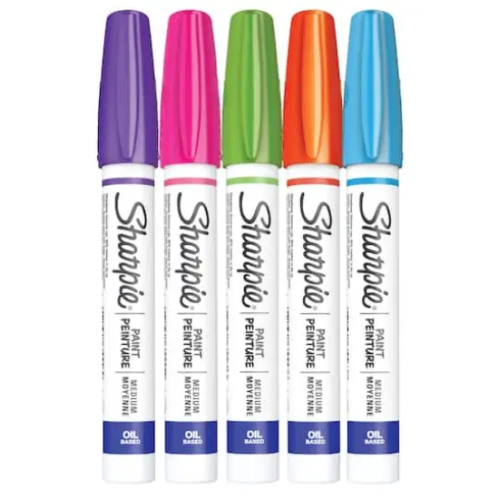 Sharpie&reg; Oil-Based Paint Markers, Medium Point Fashion Set {3}