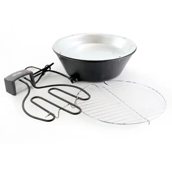 Better Chef 14" Indoor Outdoor Tabletop Electric Barbecue Grill {5}