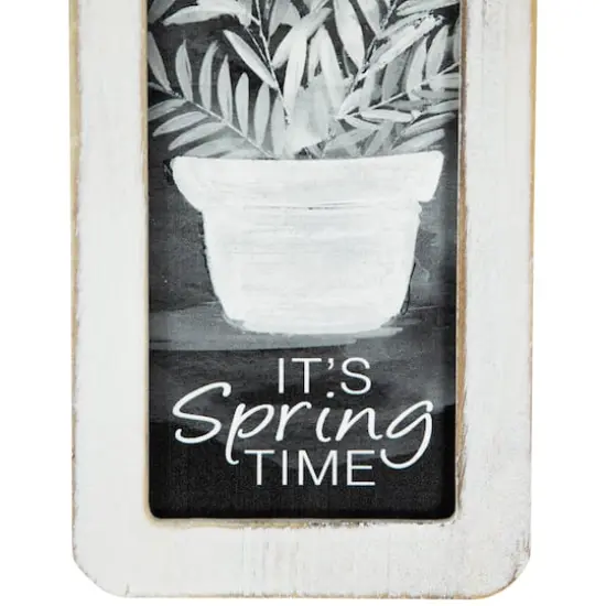 10.5" It's Spring Time Floral Cutting Board Wall Decoration {6}