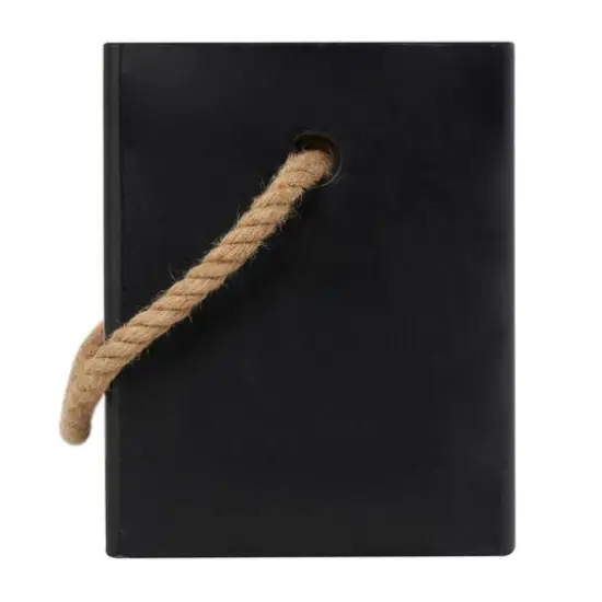 Grey Contemporary Outdoor Accent Table, 15" x 15" x 18" {3}