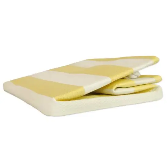 DII&reg; Small Rectangle Stripes Paper Bin Yellow {5}