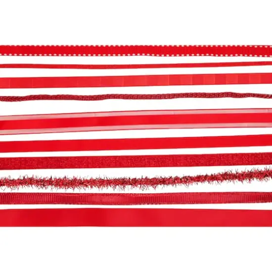 Value Pack Ribbon, 10ct. by Celebrate It&reg; Red {4}