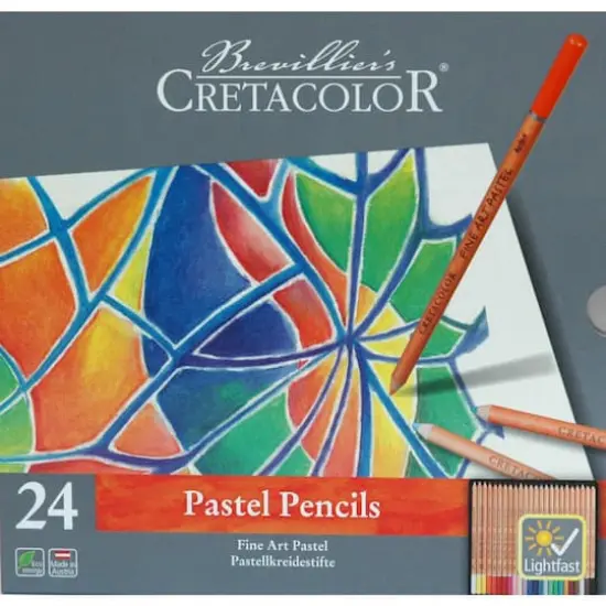 Cretacolor&reg; Fine Art 24 Piece Pastel Pencil Set {1}