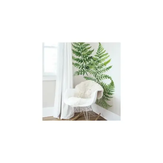RoomMates Watercolor Fern Peel & Stick Giant Wall Decals {4}
