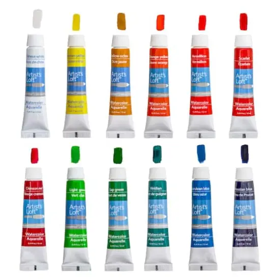 24 Color Watercolor Paint Value Pack by Artist's Loft&trade; Necessities&trade; {6}