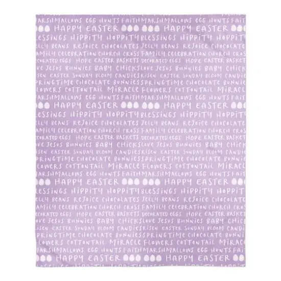Easter Stuff Blanket 50" x 60" Sherpa Fleece Blanket {1}