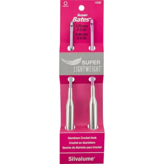 Susan Bates&reg; Silvalume&reg; Super Lightweight Aluminum Crochet Hook Set {1}
