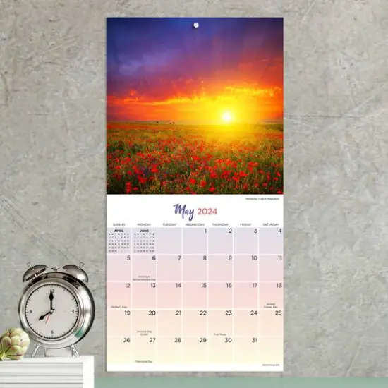 TF Publishing 2024 Sunsets Mini Calendar {5}