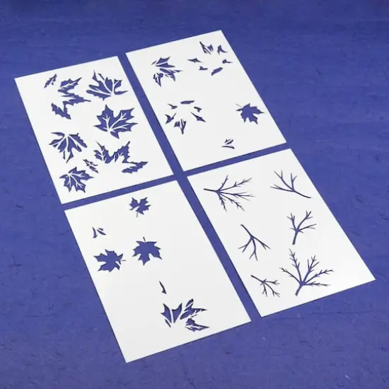 Fall Leaves Layering Stencils by Recollections&trade; {4}