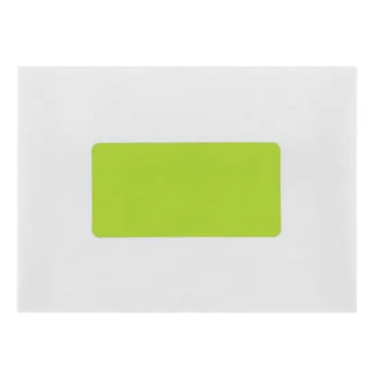 JAM Paper Standard Address Labels, 120ct. Ultra Lime Green {7}
