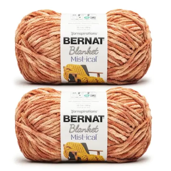 2 Pack Bernat&reg; Blanket Mist-ical&trade; Yarn Canyon {1}