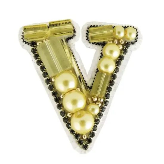 Crystal Art Beadwork Kit For Creating Broоch Victoria {1}