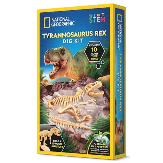 National Geographic Tyrannosaurus Rex Dig Kit {3}