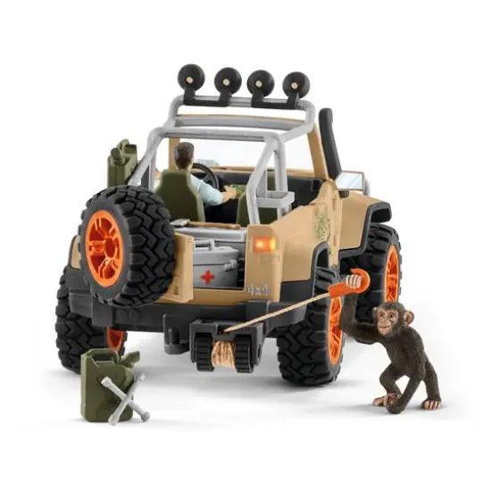 Schleich Wild Life 4x4 Vehicle with Winch {5}