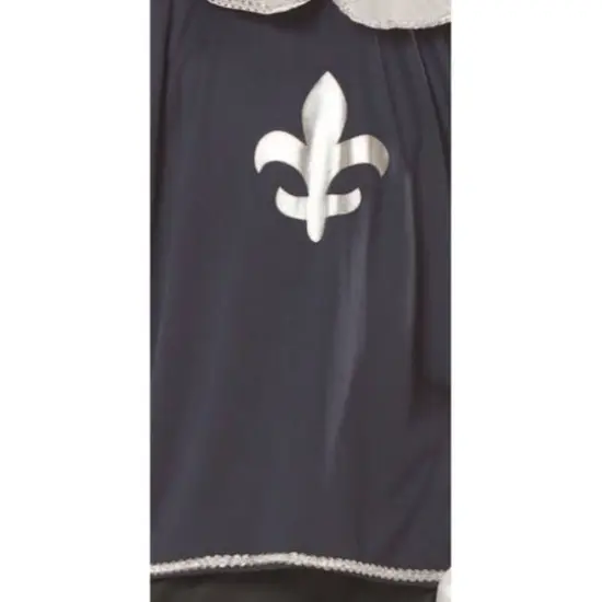 Large Blue & White Musketeer Boy's Costume {4}