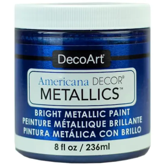 Americana Decor&reg; Metallics&trade; Paint Sapphire {1}