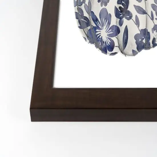 Pumpkin Stack Fall Print in Black Frame {3}