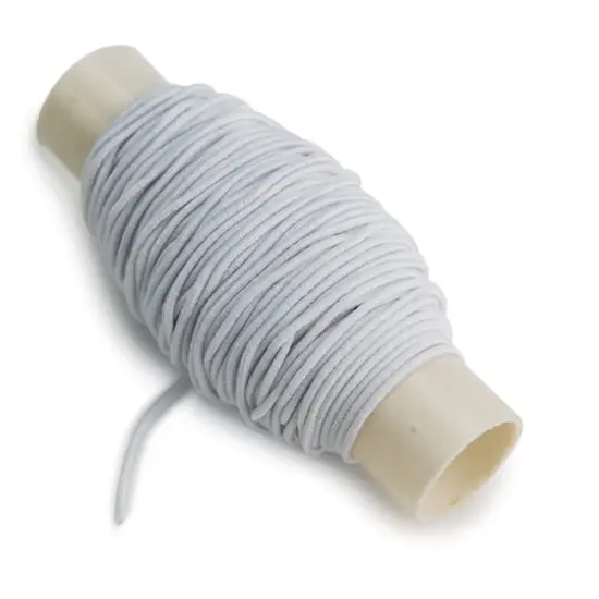 S&S&reg; Worldwide White Elastic Cord, 12ct. {1}