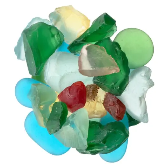 Mixed Aqua Sea Glass Gems By Ashland&reg; {1}