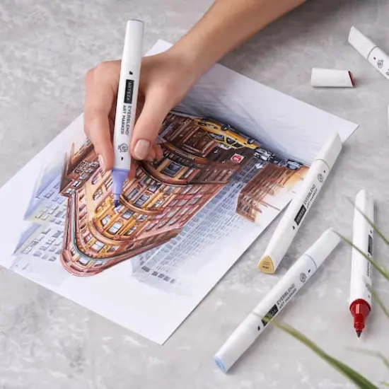 Arteza&reg; 60 Color EverBlend&trade; Ultra Dual Tip Art Marker Set {3}
