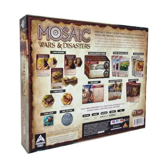 Mosaic: Wars & Disasters Expansion - Sphinx/Retail Edition {4}