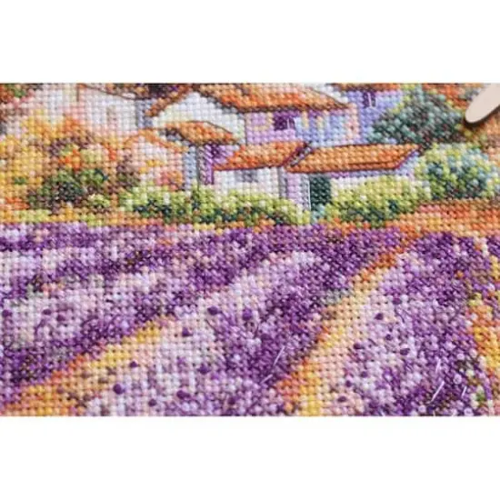 Abris Art Lavender Fields Cross Stitch Kit {4}