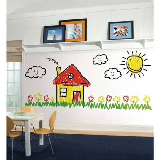 RoomMates Dry Erase Peel & Stick Wallpaper {9}