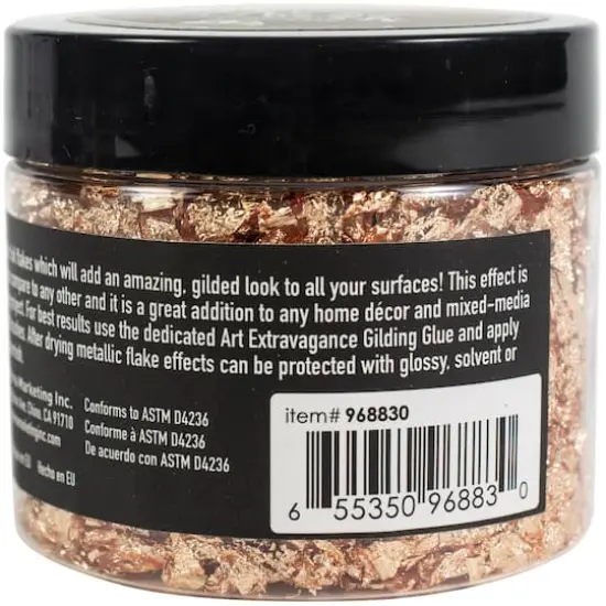 Finnabair&reg; Art Ingredients Metal Flakes, 150mL Copper {4}
