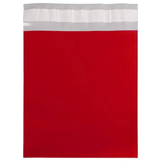 JAM Paper 6.25" x 7.875" Open End Foil Envelopes with Self Adhesive Closure, 25ct. Red {1}