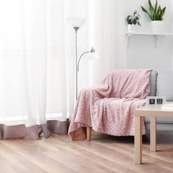 Creekwood Home Essentix 71.5" 2 Light Metal Floor Lamp Silver {6}