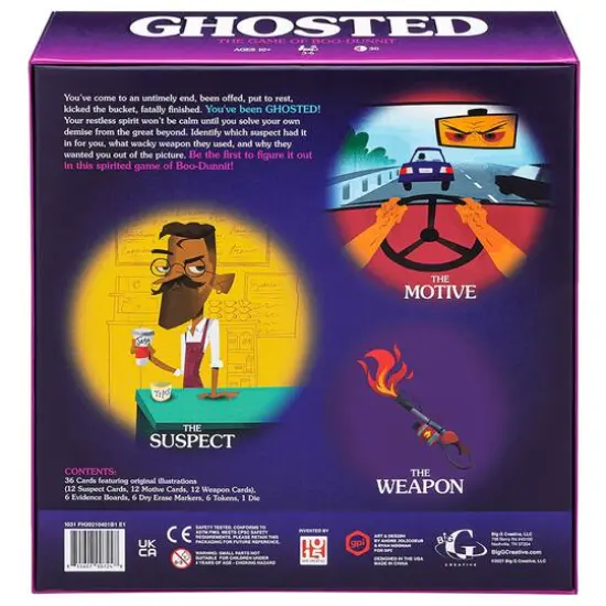 Big G Creative Ghosted Game {4}