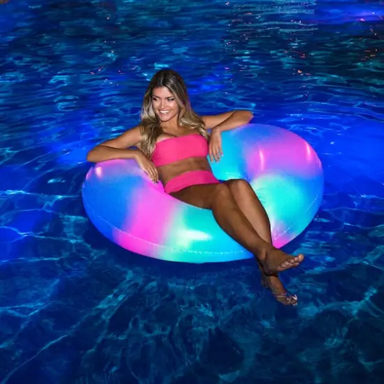 PoolCandy LiveLights Illuminated LED Jumbo Pool Tube {4}