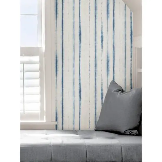 NuWallpaper Blue Indigo Drops Peel & Stick Wallpaper {5}